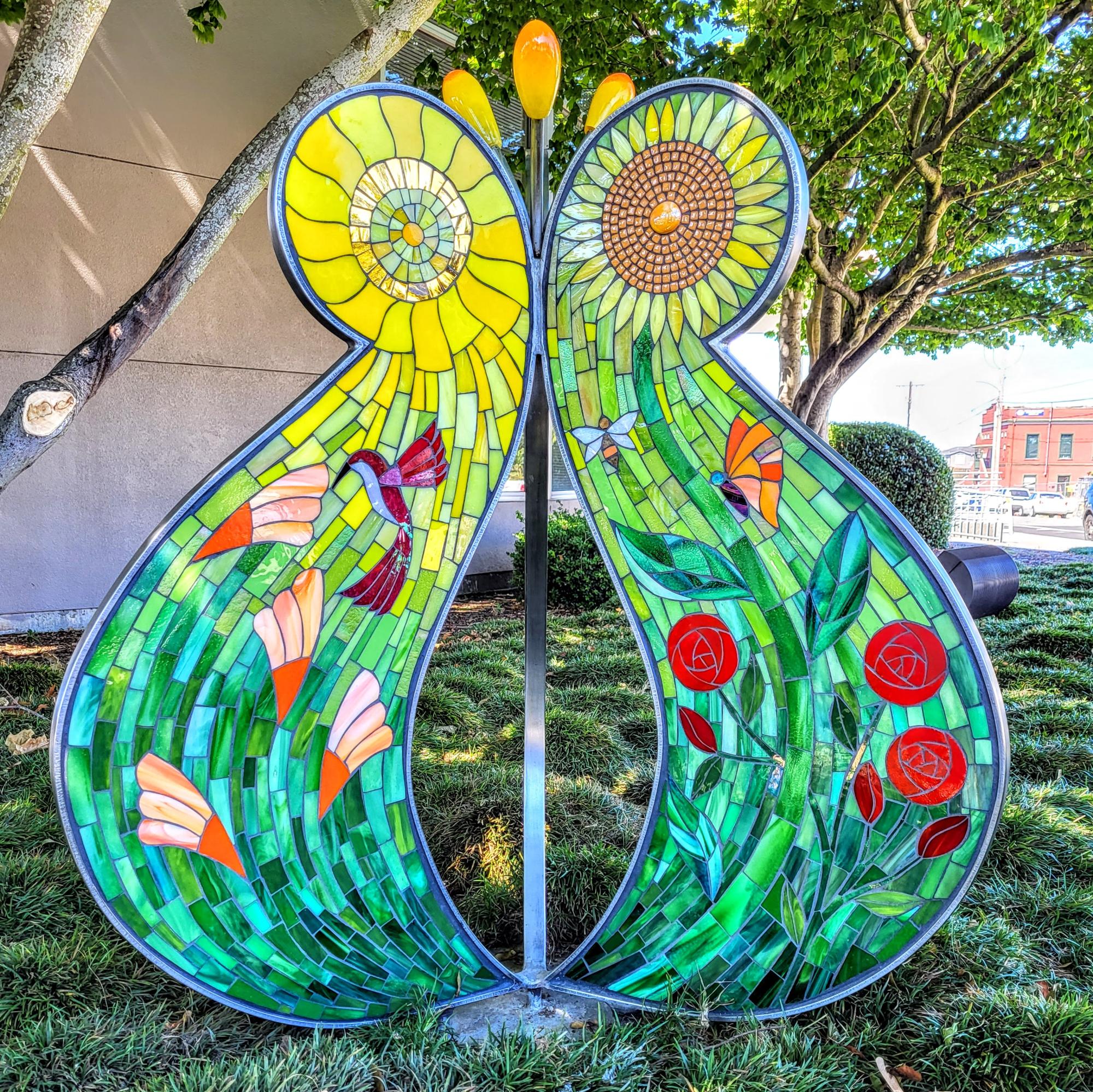 Pattern and Flow in Stained Glass Mosaic The Stained Glass